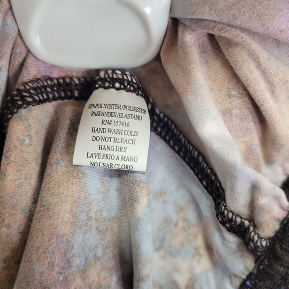 New Mix Dark Galaxy Polyester Blend Leggings One Size Fits All - Picture 7 of 8